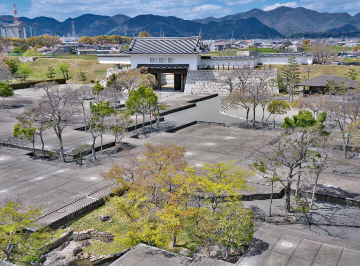 Cung điện Honmaru của lâu đài Ako.